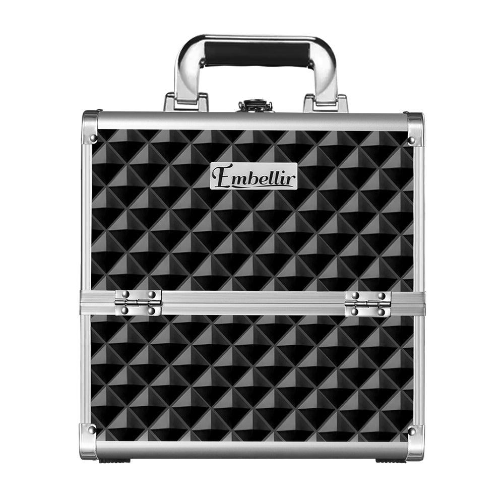 Embellir Makeup Case Beauty Organiser Bag Travel Large Cosmetic Storage Portable 3