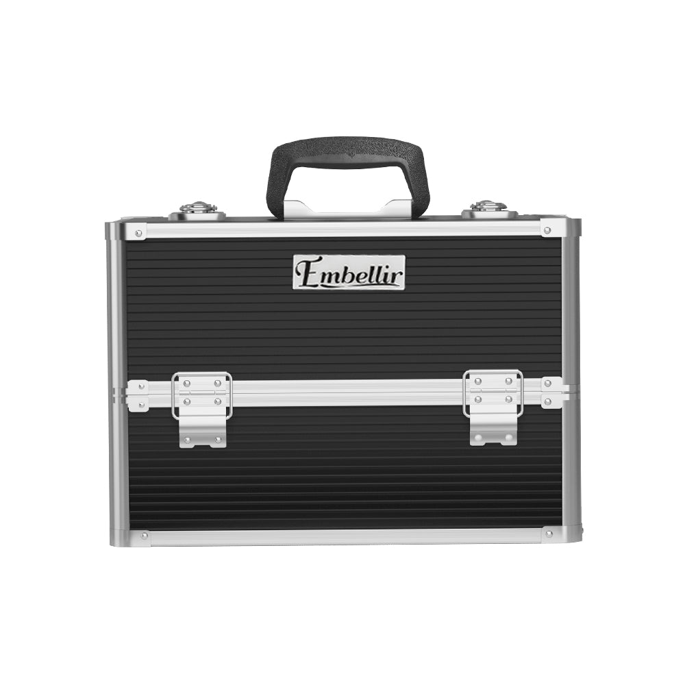 Embellir Portable Cosmetic Beauty Makeup Case- Black 3