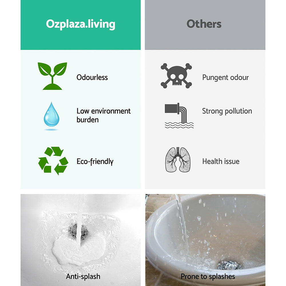 Cefito Bathroom Basin Ceramic Vanity Sink Hand Wash Bowl 45x23cm 6