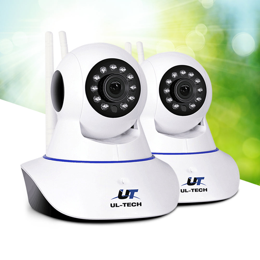 UL-tech 1080P Wireless IP Cameras Security WIFI Cam White 8