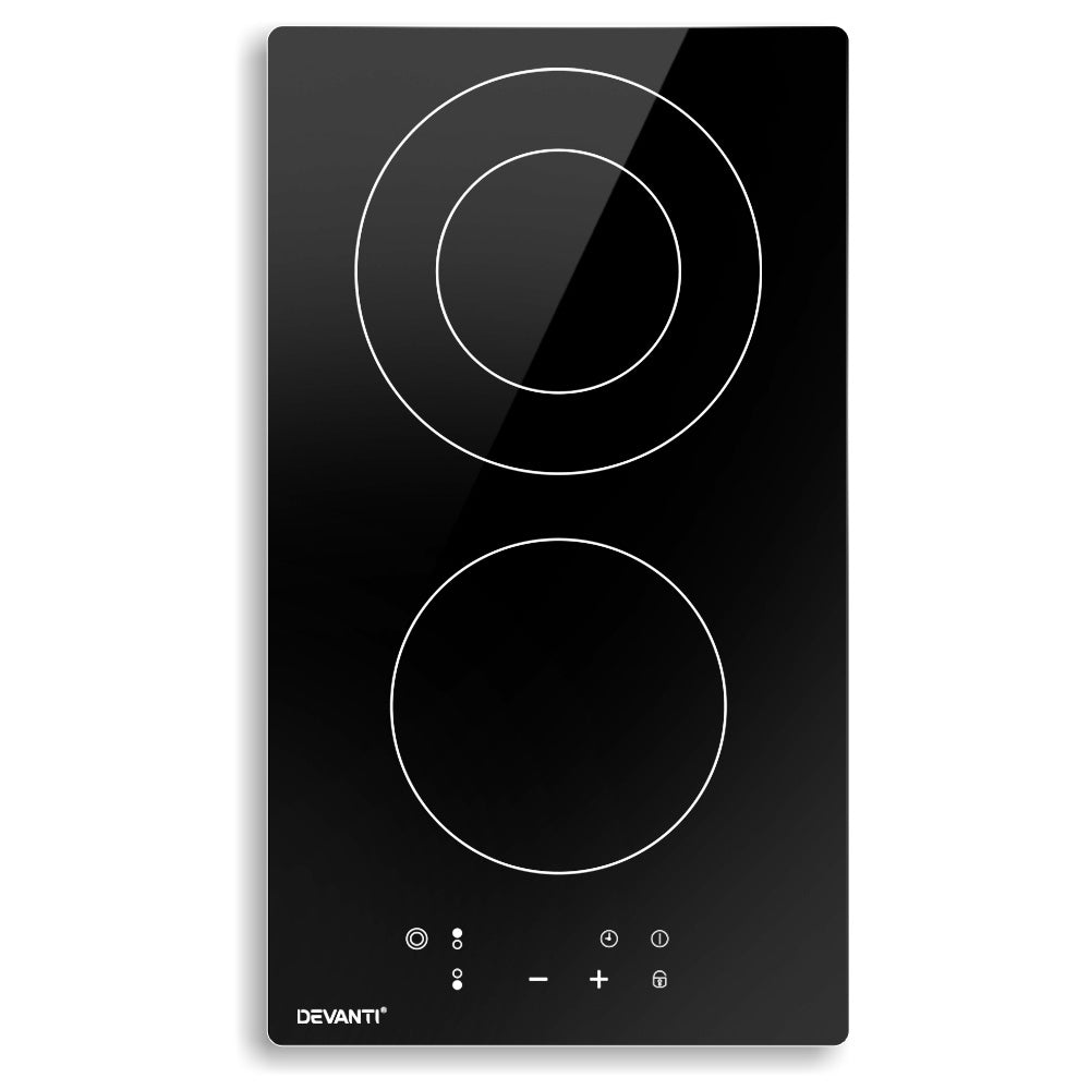 Devanti Electric Ceramic Cooktop 30cm 7