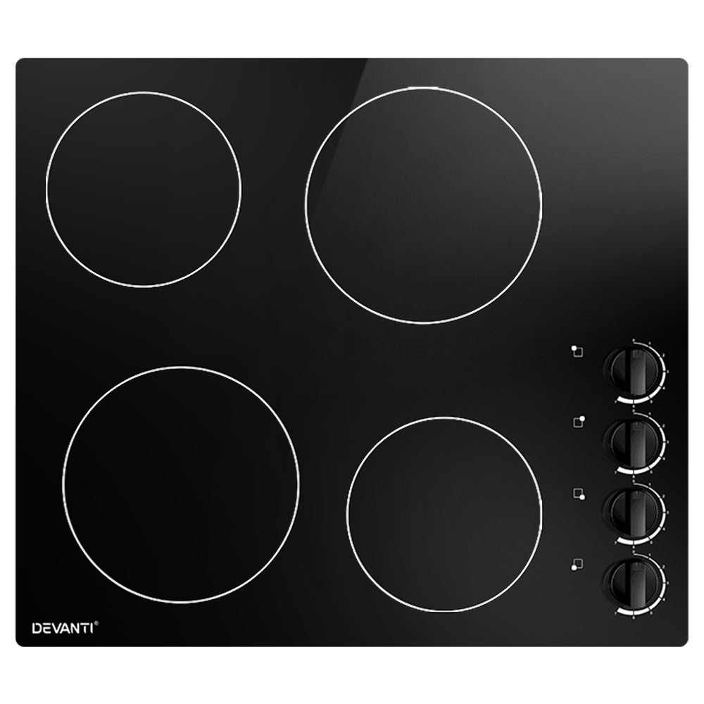 Devanti Electric Ceramic Cooktop 60cm 6