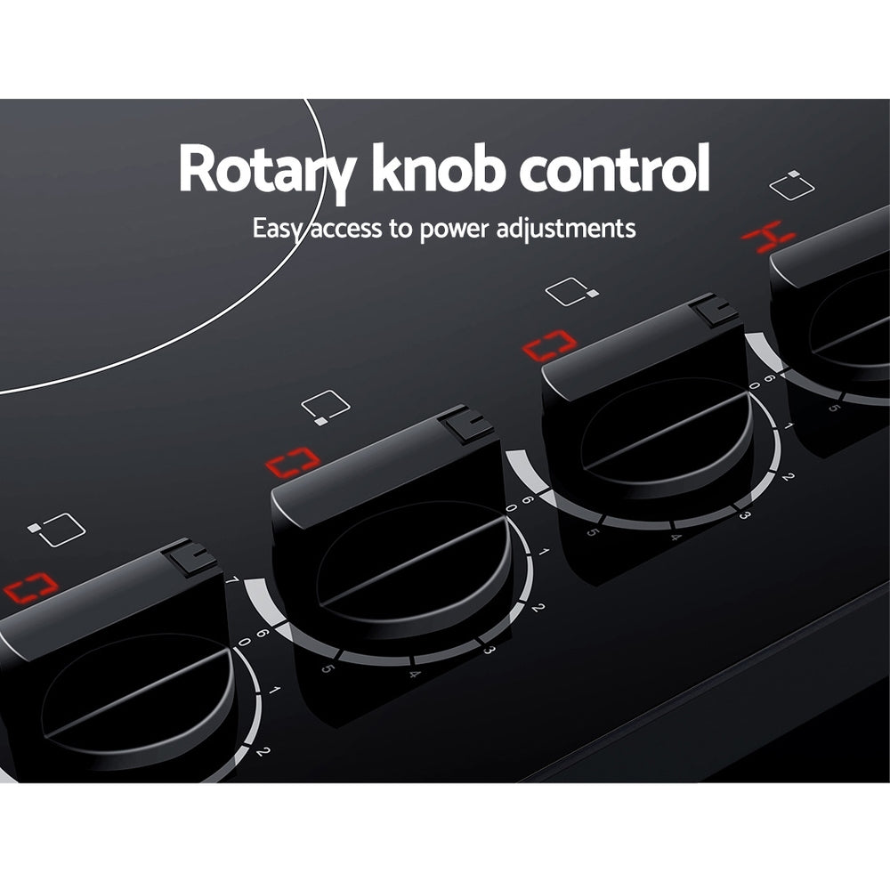 Devanti Electric Ceramic Cooktop 60cm 5