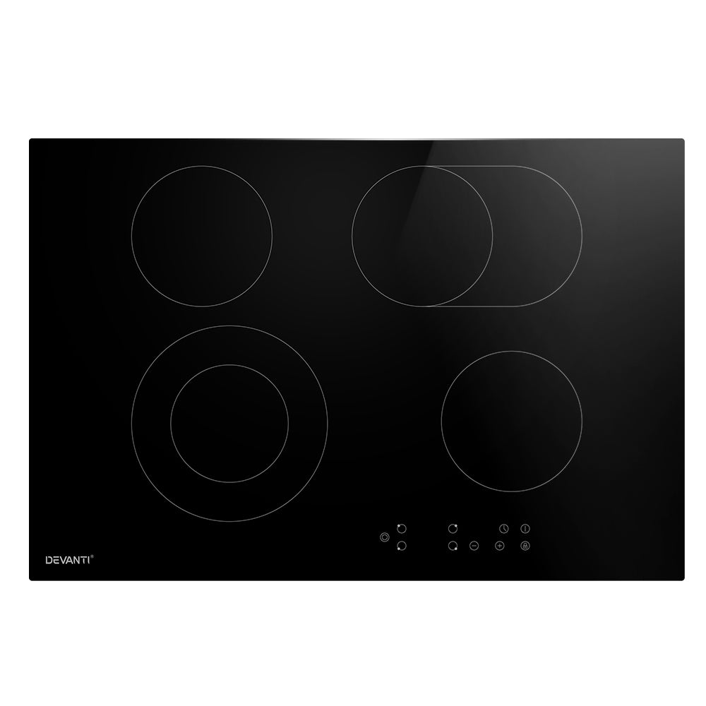 Devanti Electric Ceramic Cooktop 77cm 7