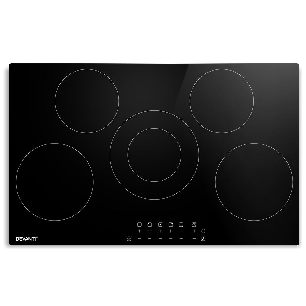 Devanti Electric Ceramic Cooktop 90cm 6