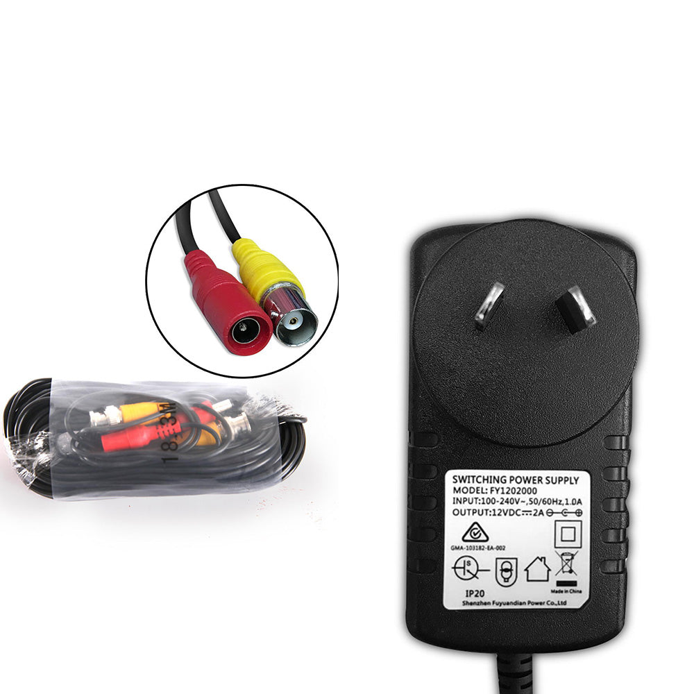 UL-tech CCTV Security System 4CH DVR 4 Cameras 1TB Hard Drive 7