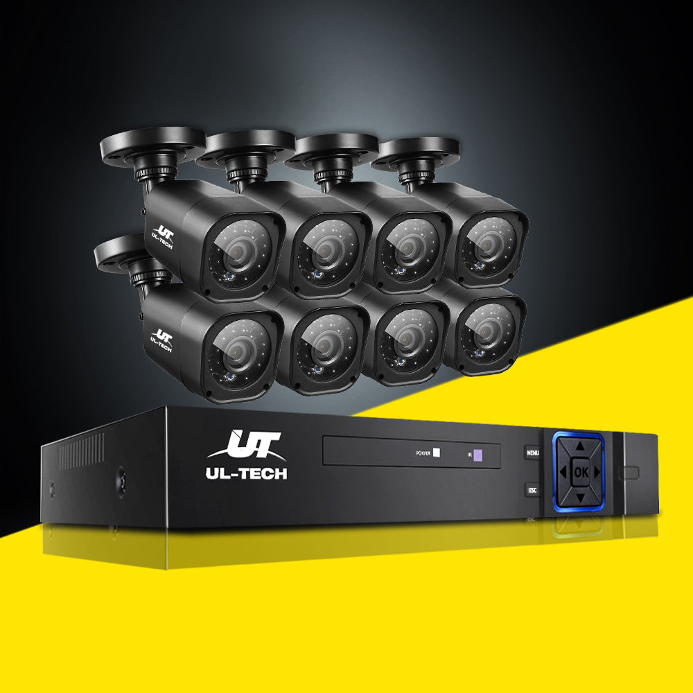 UL-tech CCTV Security System 8CH DVR 8 Cameras 1080p 7
