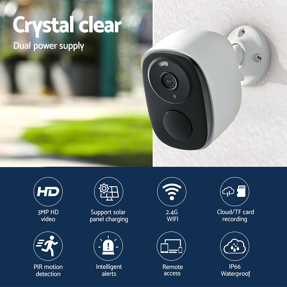 UL-tech 3MP Solar Security Camera 3