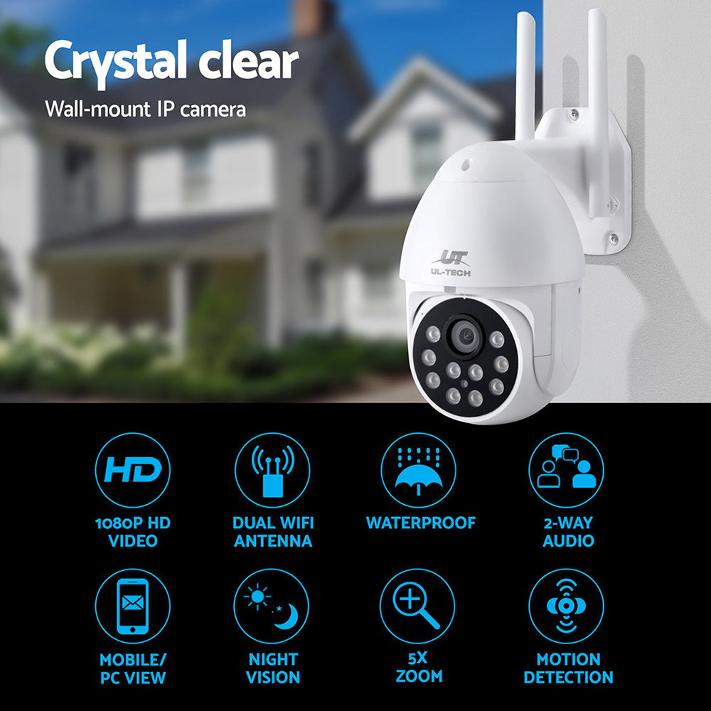 UL-tech 1080P Wireless IP Camera Security WIFI Cam 4