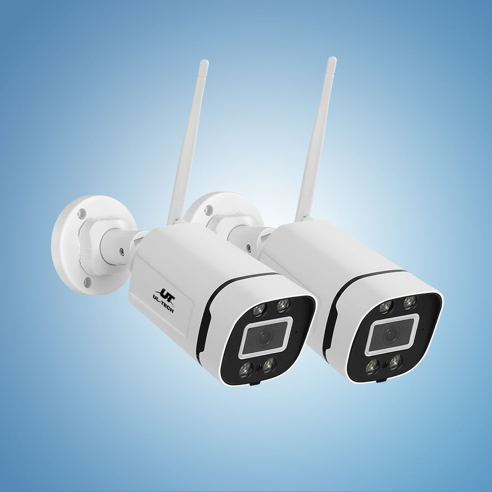 UL-tech Wireless CCTV 3MP 2 Cameras Square 6