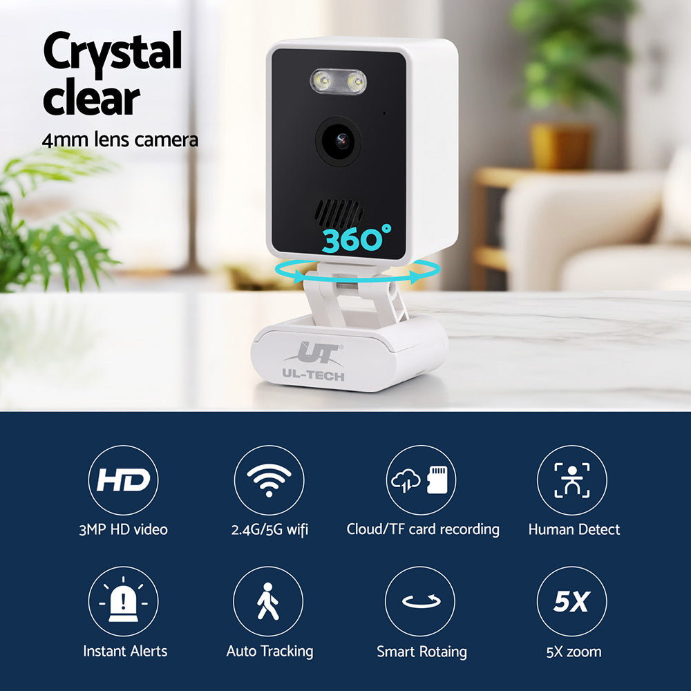 UL-tech 3MP IP Camera Baby Monitor 4