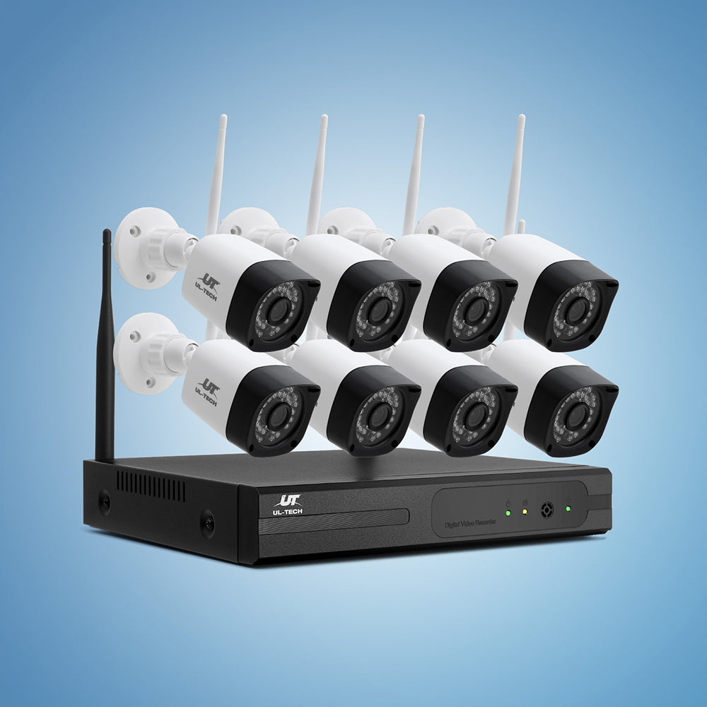 UL-tech 3MP Wireless CCTV 8CH 8 Square Camera 7