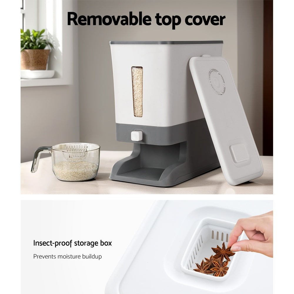 5-Star Chef Cereal Dispenser Rice Container 12KG 5