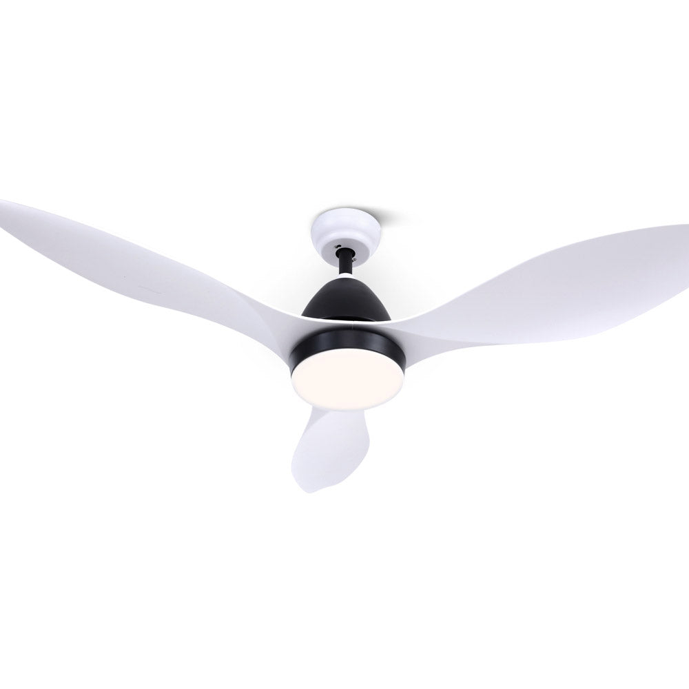 Devanti 48'' Ceiling Fan DC Motor w/Light w/Remote - White 5