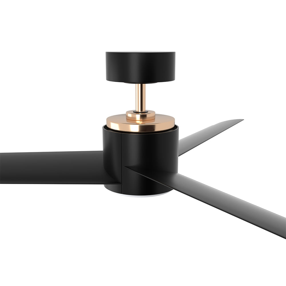 Devanti 52'' Ceiling Fan DC Motor w/Light w/Remote - Black 3