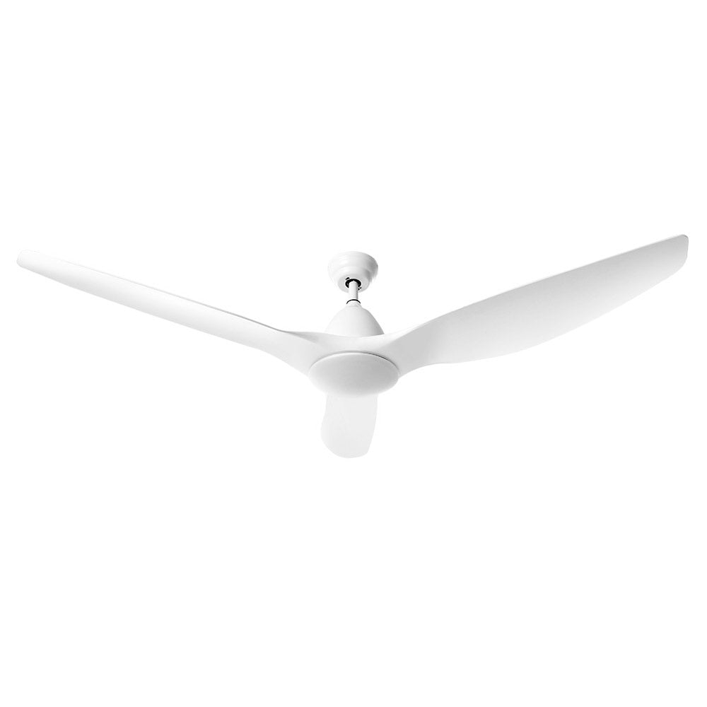 Devanti 64'' Ceiling Fan DC Motor w/Light w/Remote - White 7