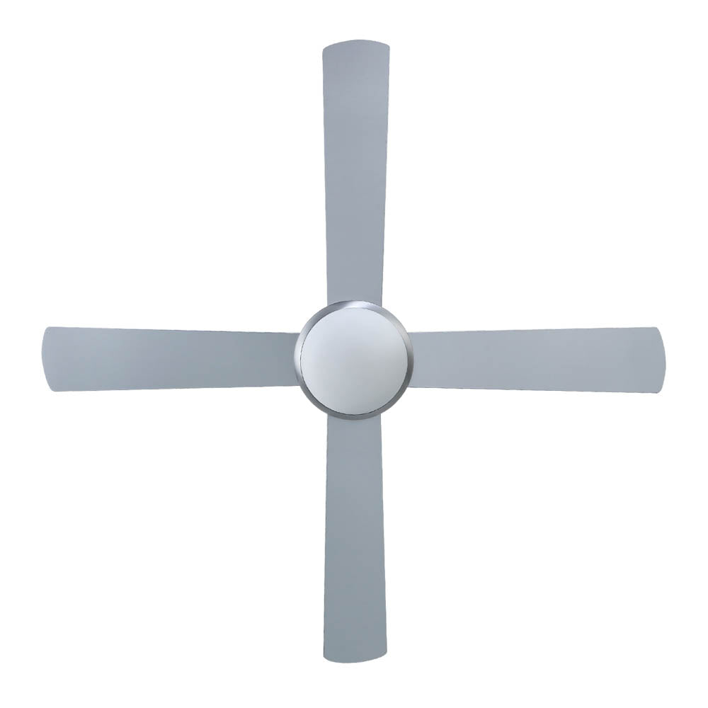 Devanti 52'' Ceiling Fan AC Motor w/Light w/Remote - Silver 3