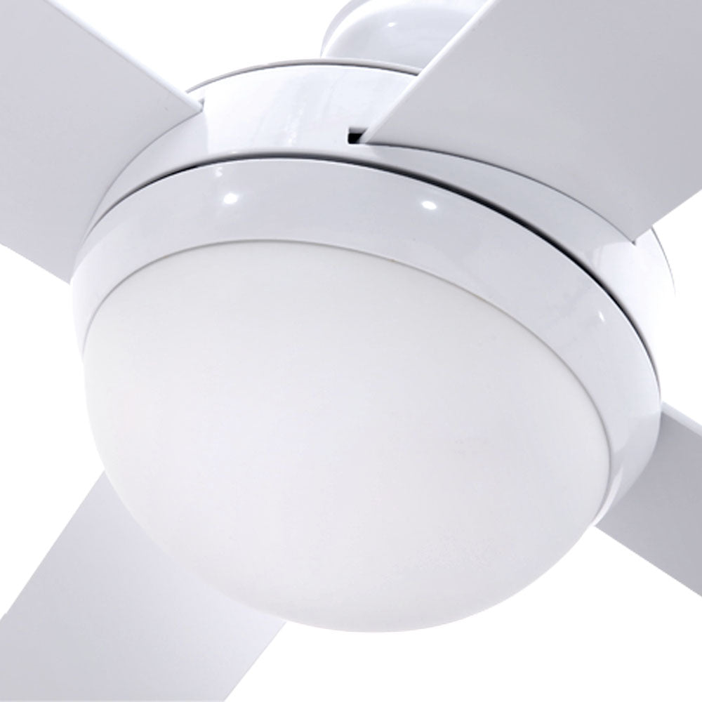 Devanti 52'' Ceiling Fan AC Motor w/Light w/Remote - White 6