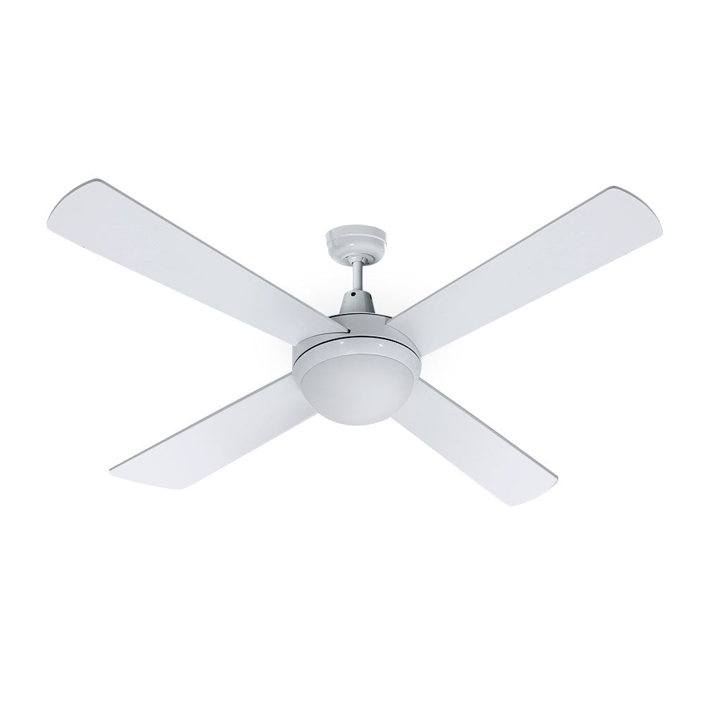 Devanti 52'' Ceiling Fan AC Motor w/Light w/Remote - White 7