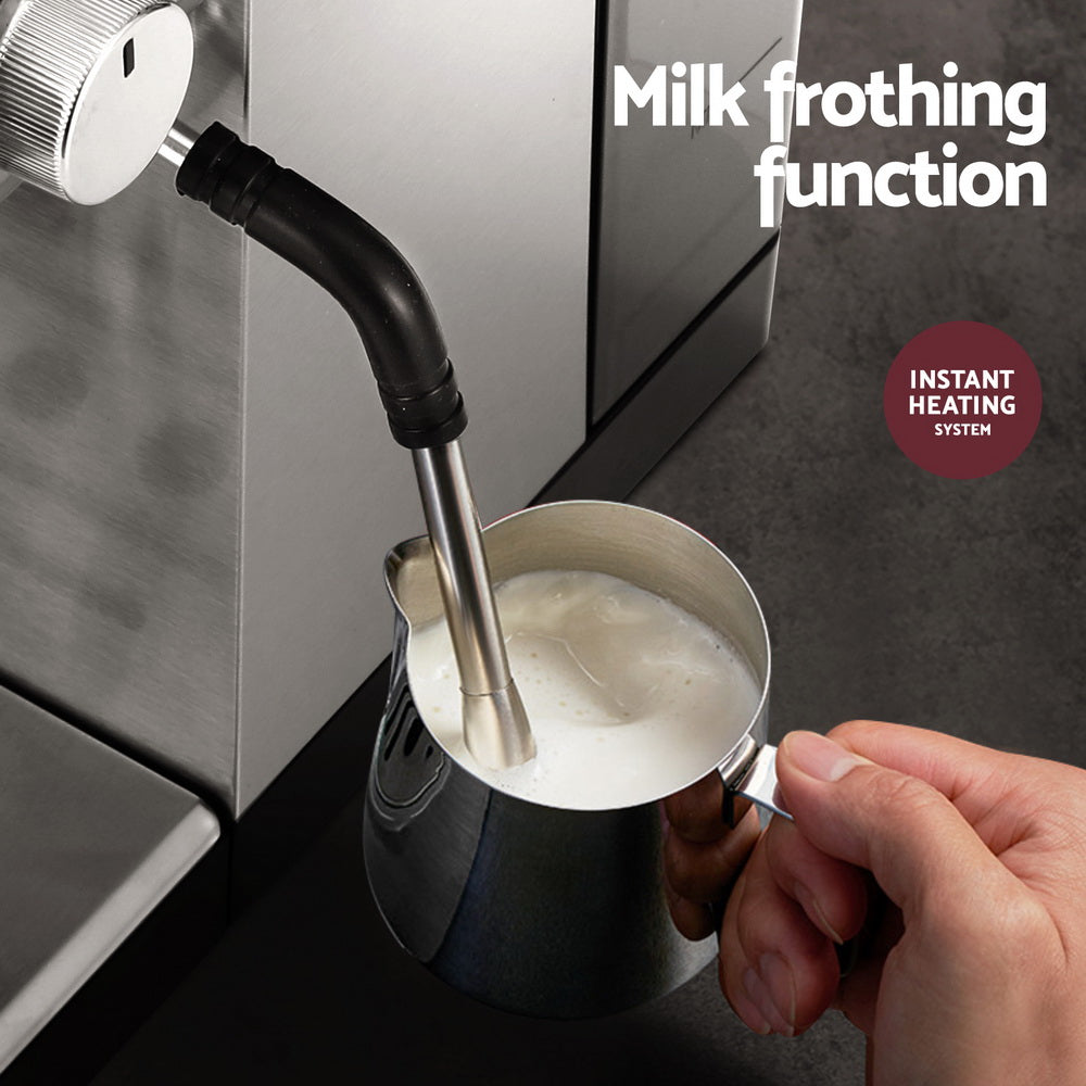 Devanti 20 Bar Coffee Machine Espresso Cafe Maker 5