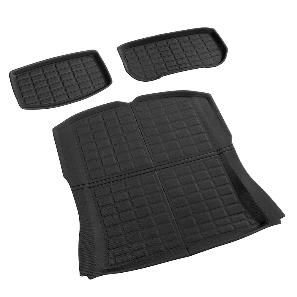NEW Tesla Model 3 Highland 2024 Boot Liner Rear Frunk Cargo Trunk Mats Weisshorn 3