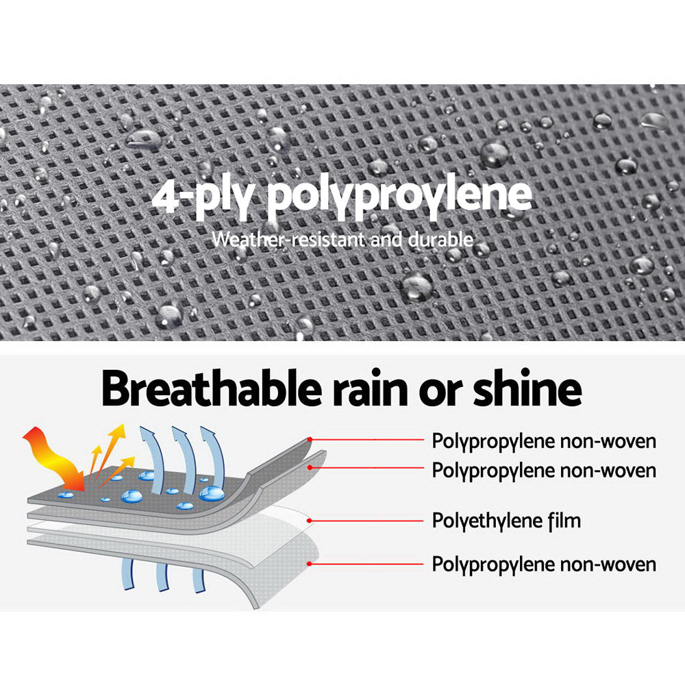 Weisshorn 18-20ft Caravan Cover Campervan 4 Layer UV Water Resistant 3