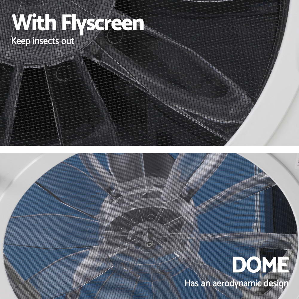 Weisshorn Caravan Air Vent Roof Hatch 12V Shower Fan Reversible Airlfow Rainy Use Camper 4