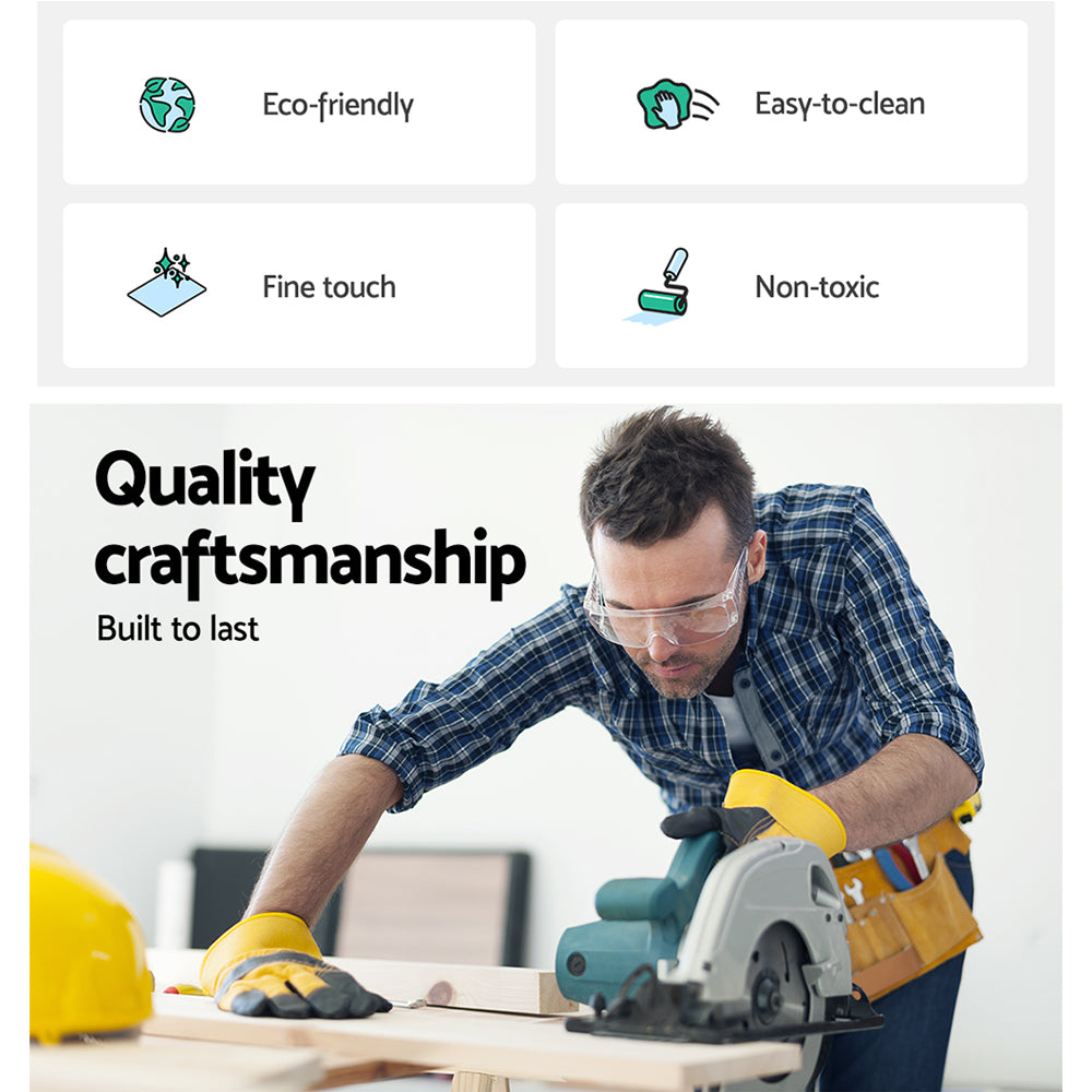 Artiss Standing Desk Top Walnut 120CM 5