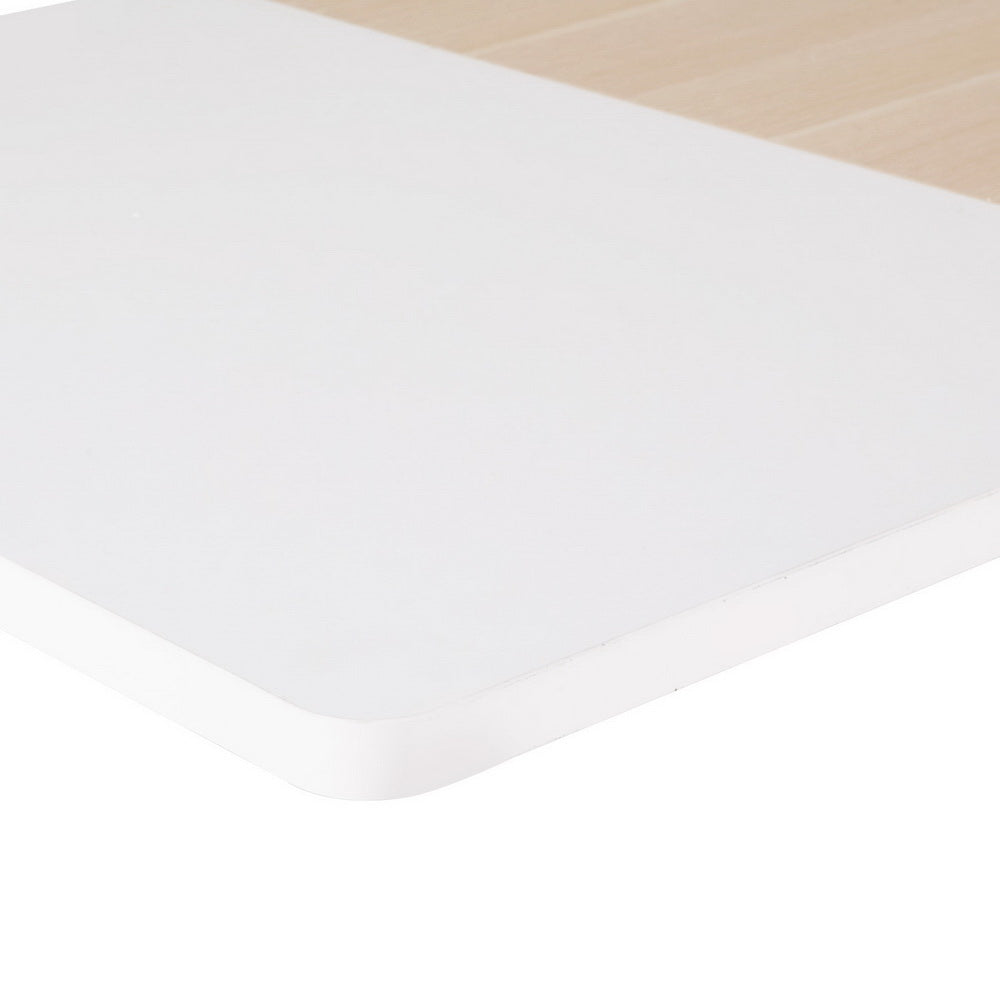 Artiss Standing Desk Top Whtie Pine 120CM 3