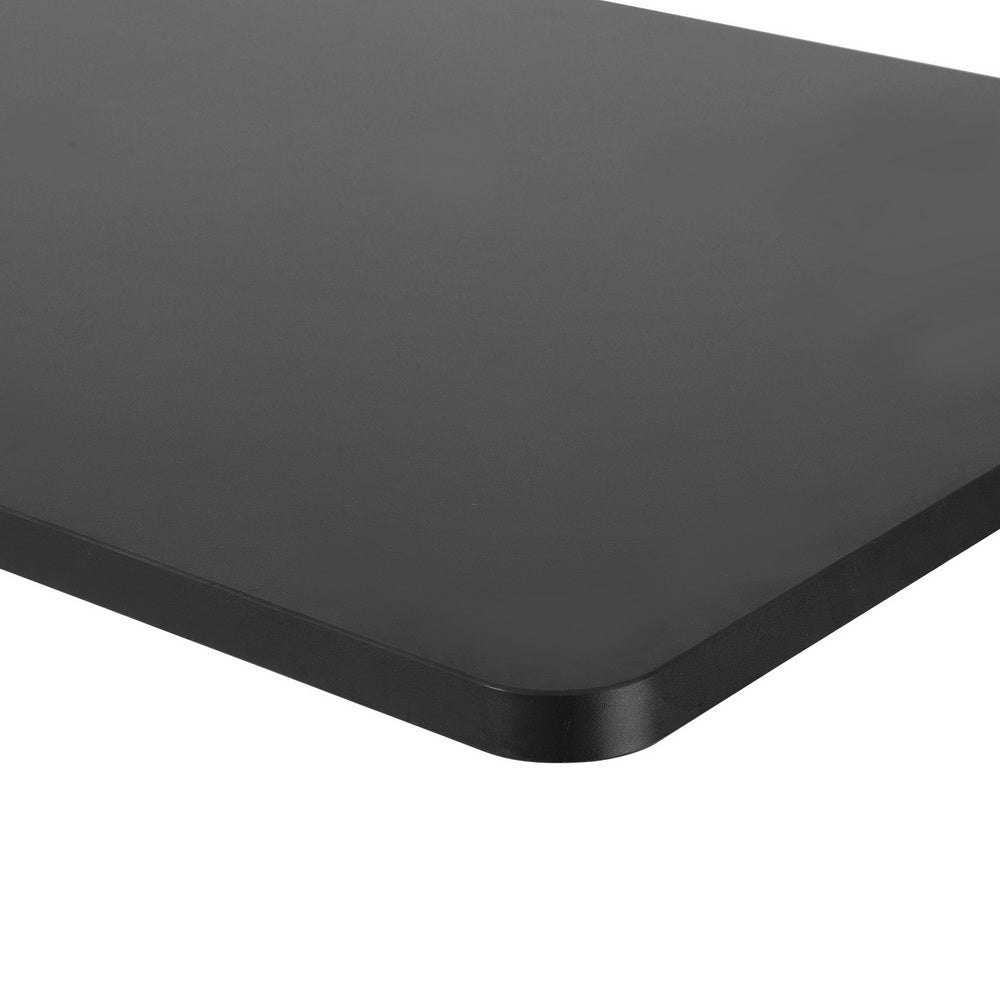 Artiss Standing Desk Top L-shape Black 160CM 3