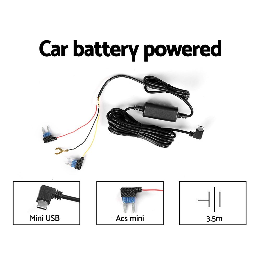 UL-tech Dash Camera 4K Hidden Front Rear WiFi 6
