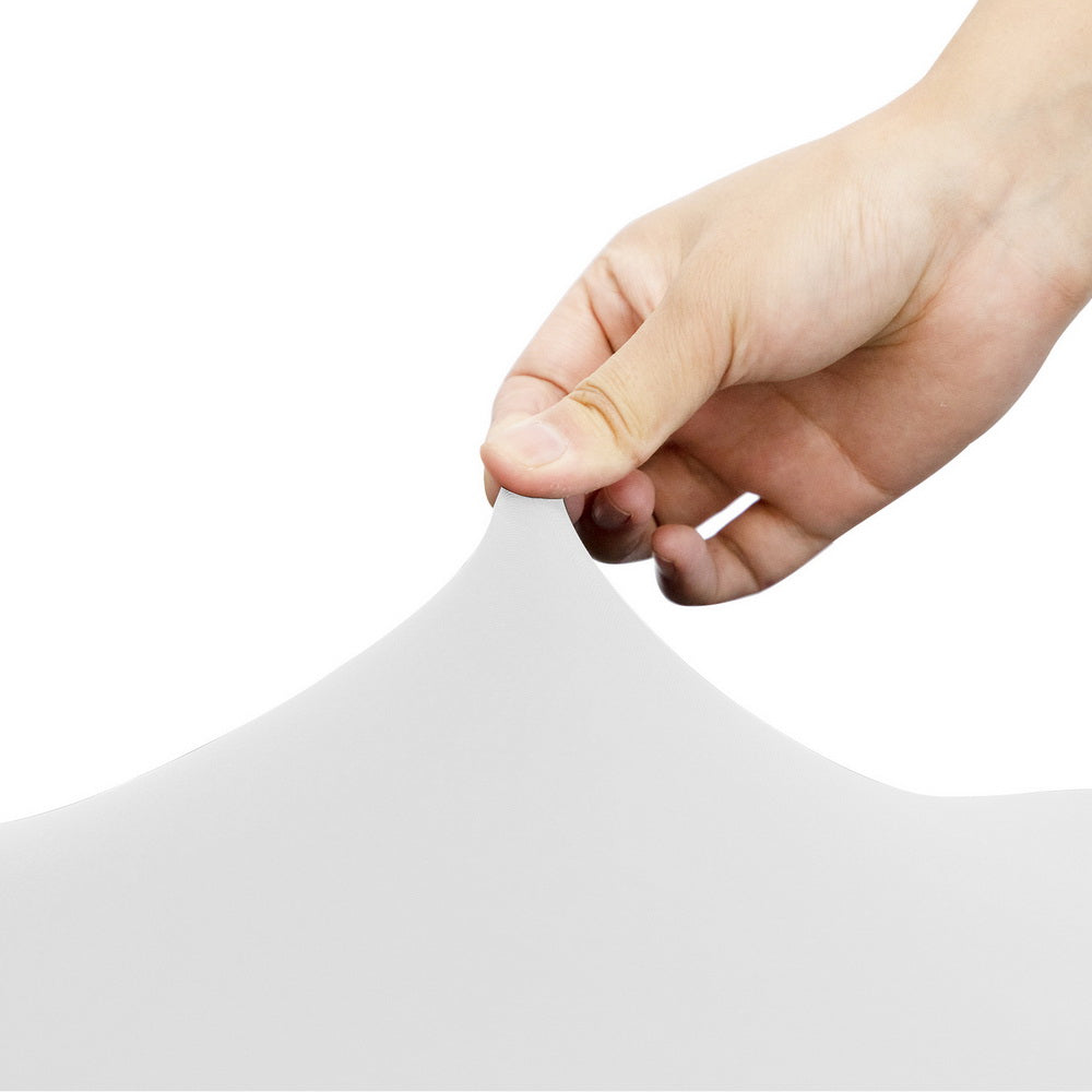 Artiss Dining Chair Covers 6x Slipcovers Spandex Stretch Banquet Wedding White 3