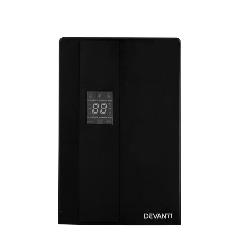 Devanti Dehumidifier 2L Air Purifier Black 3