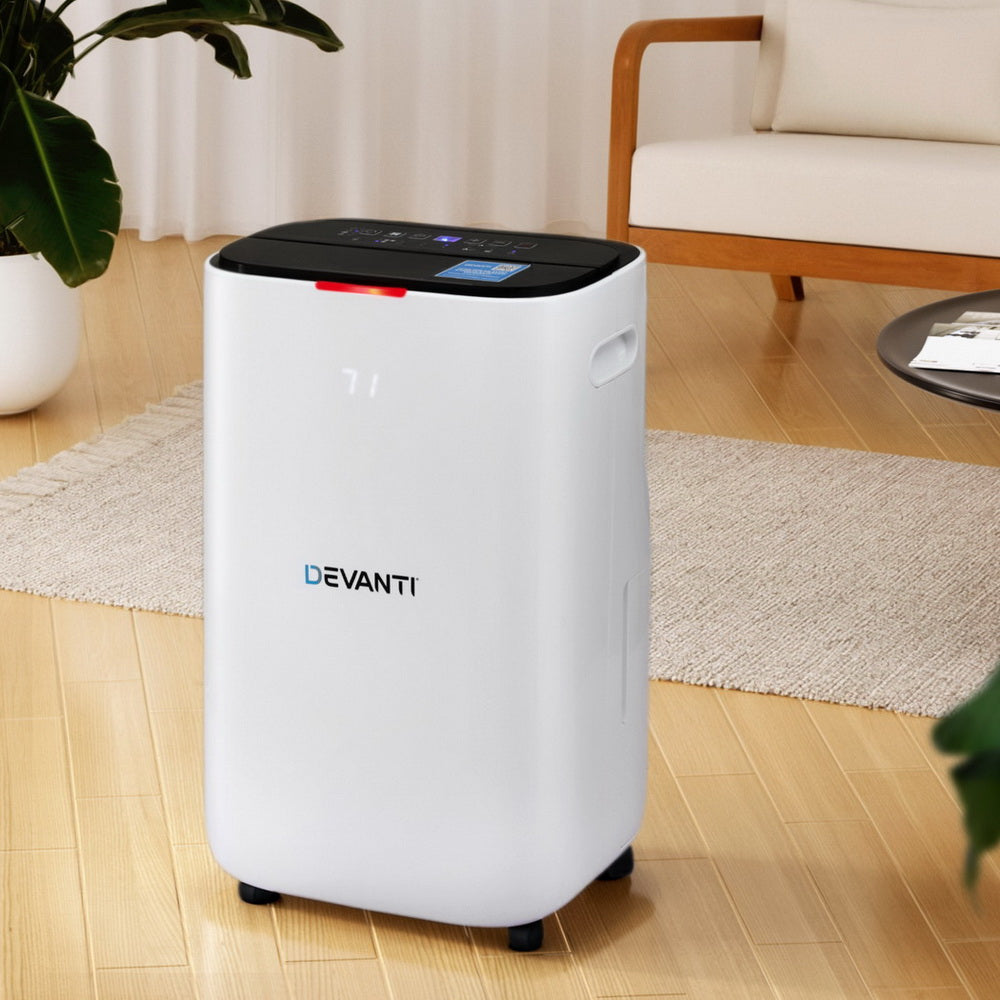 Devanti Dehumidifier 20L Air Purifier White 7