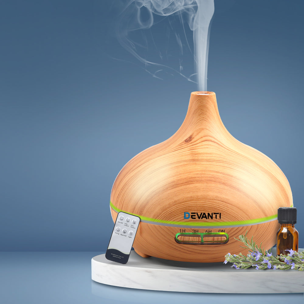 Devanti Aroma Diffuser Aromatherapy Humidifier 300ml 8