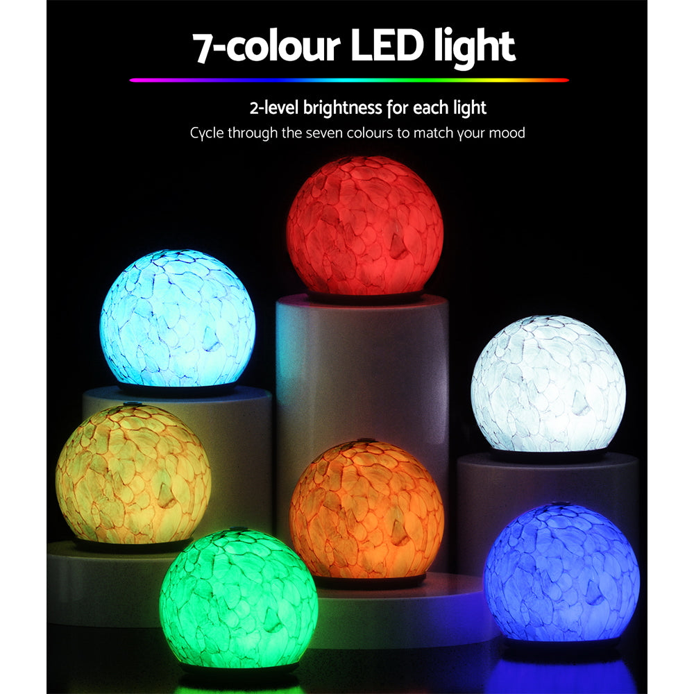 Devanti Aroma Diffuser Aromatherapy Glass 240ml 5