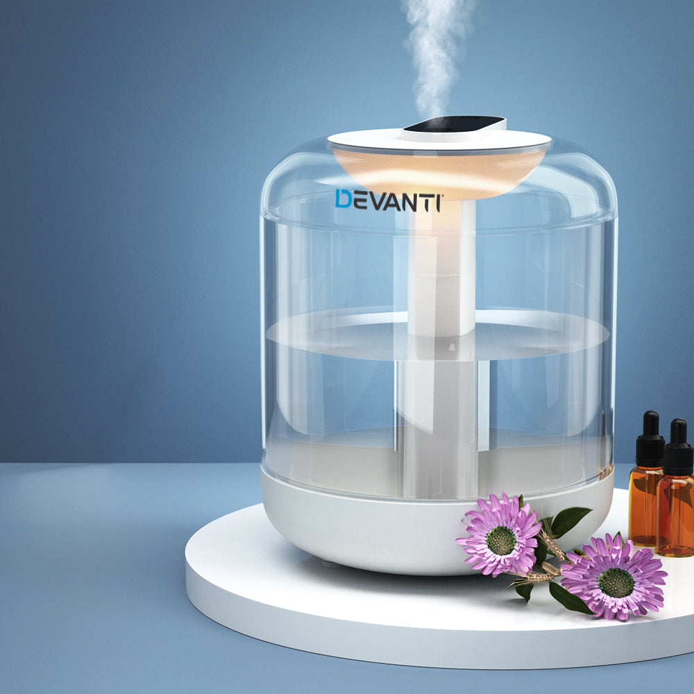 Devanti Aroma Diffuser Aromatherapy Humidifier 1L 8