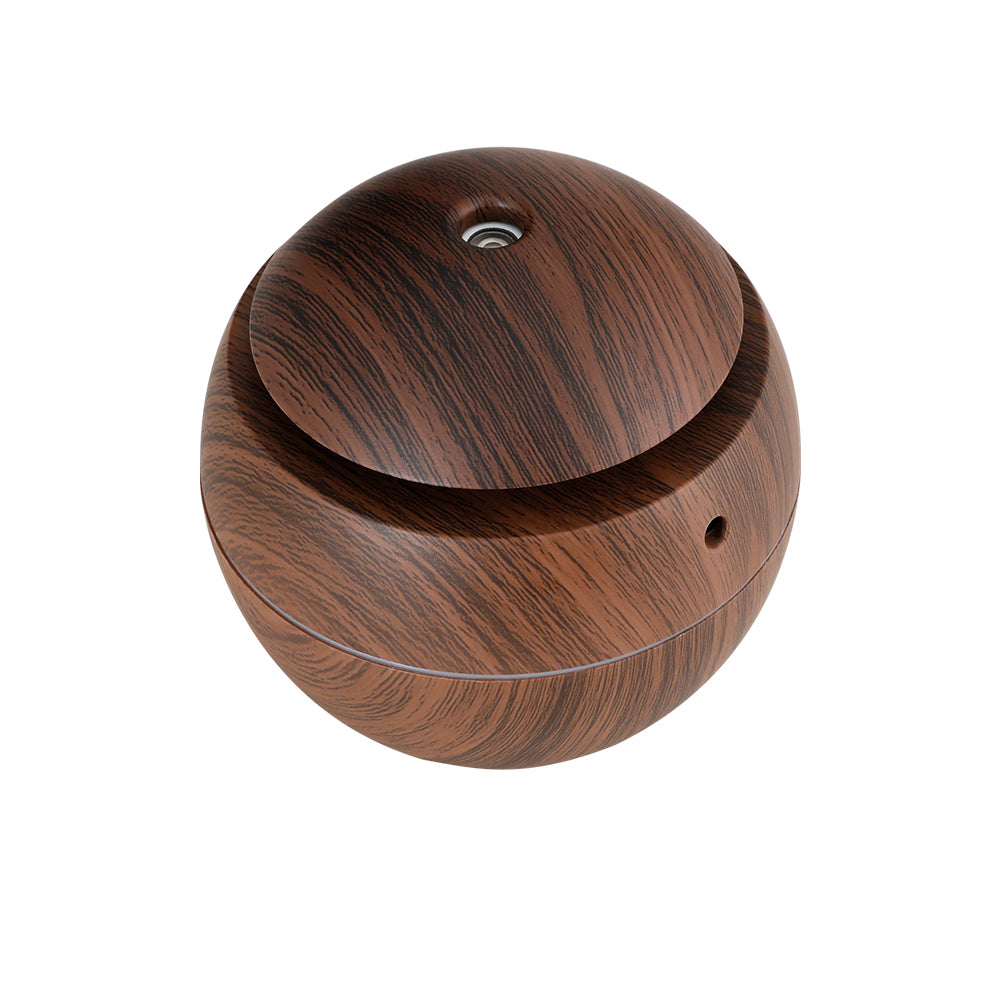 Devanti Aroma Diffuser Aromatherapy Dark Wood 130ml 3