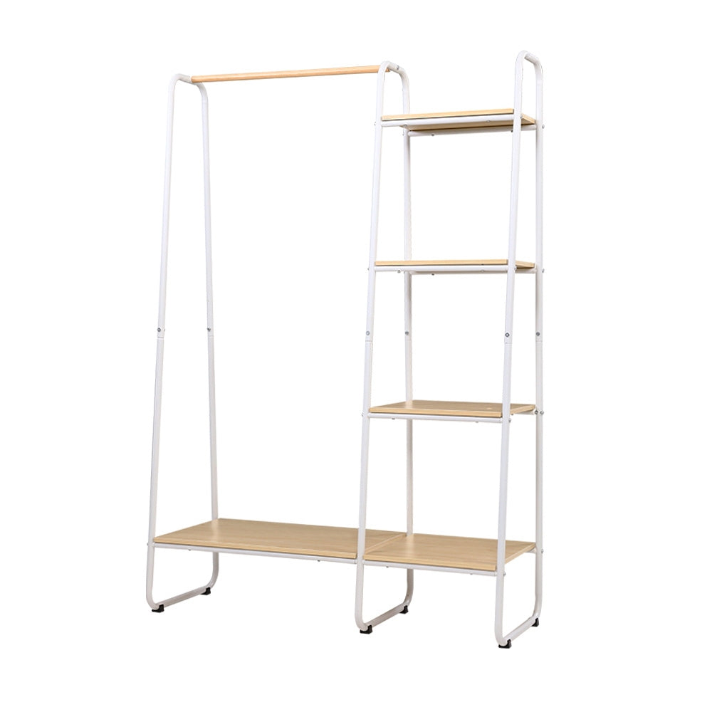 Artiss Wardrobe Clothes Rack Airer Coat Stand 150cm 3