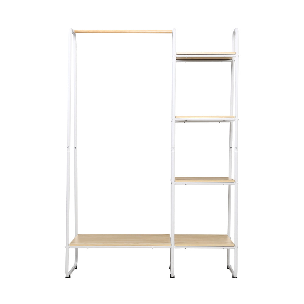 Artiss Wardrobe Clothes Rack Airer Coat Stand 150cm 5