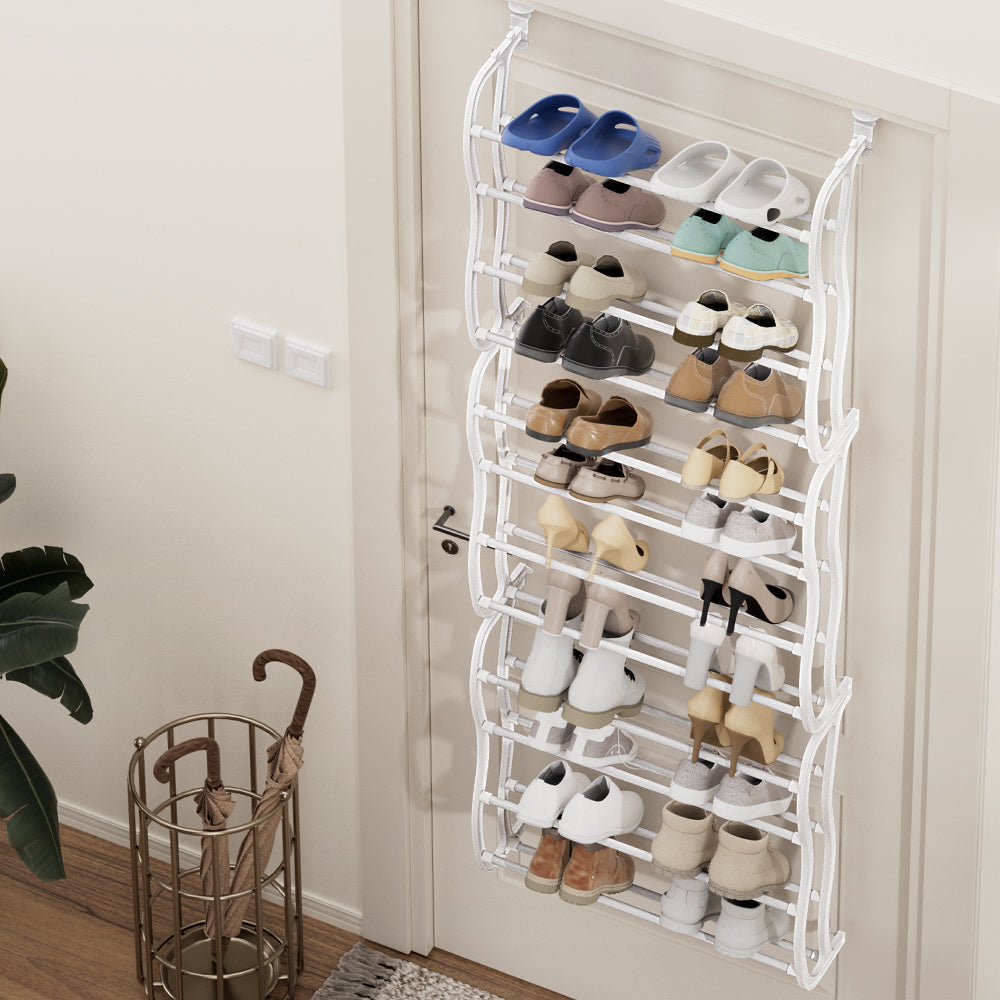 Artiss Shoe Rack Hanging Over Door Organiser 24 Pairs Eric 7