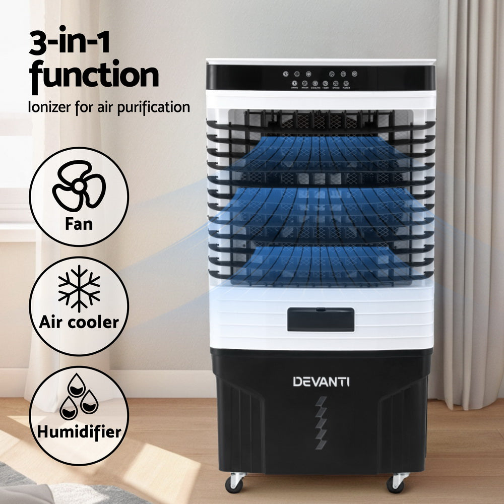 Devanti 60L Evaporative Air Cooler Conditioner 3