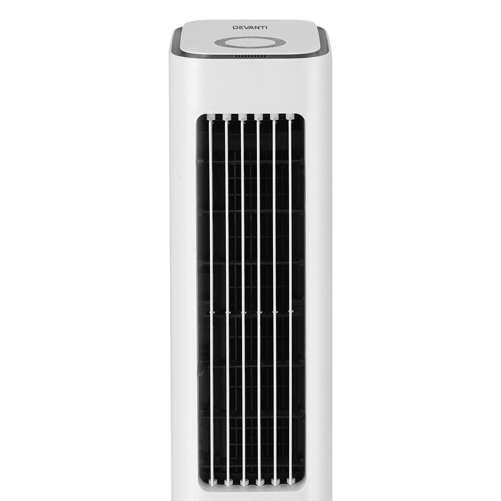 Devanti Tower Evaporative Air Cooler Conditioner Portable Cool Fan Humidifier 6L 4