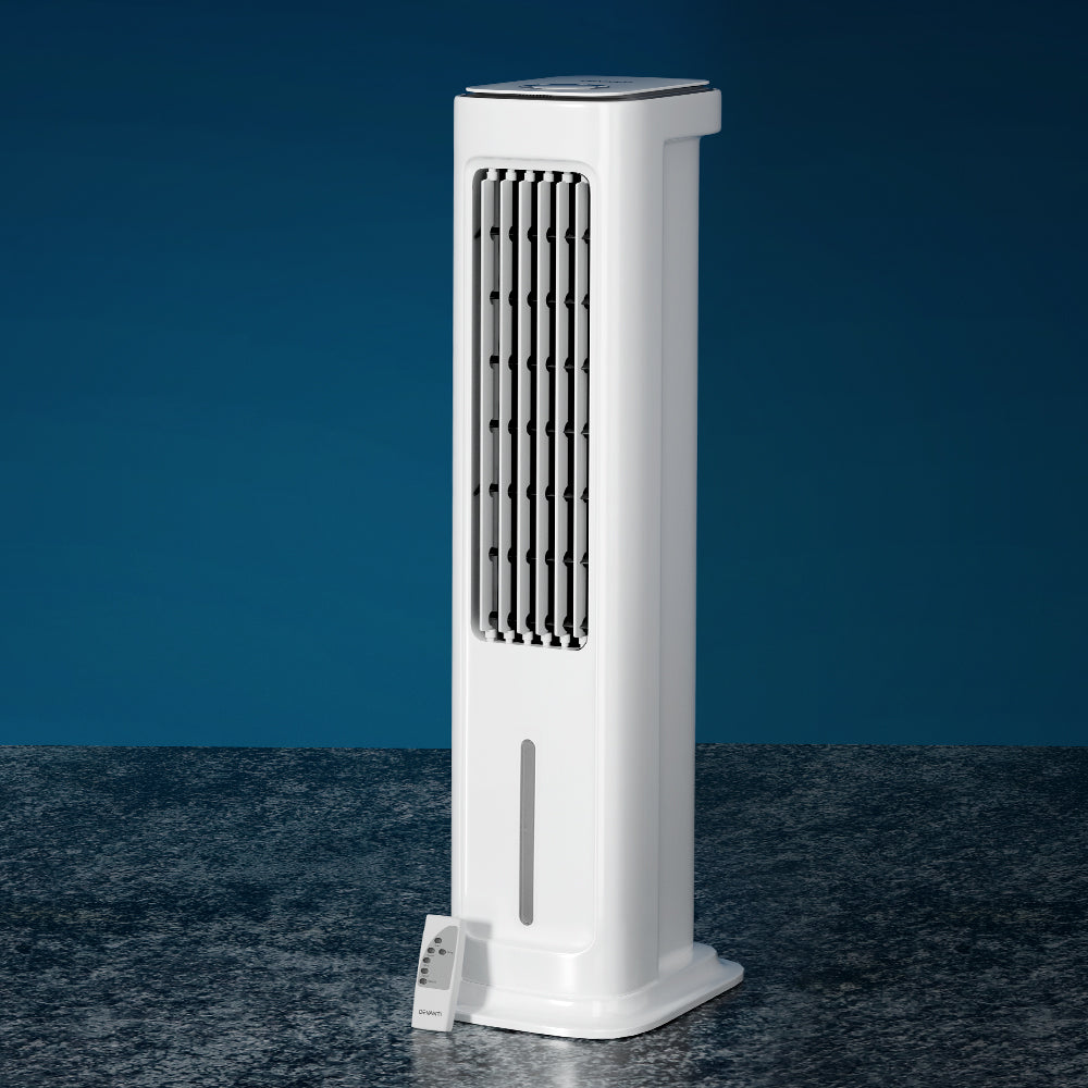 Devanti Tower Evaporative Air Cooler Conditioner Portable Cool Fan Humidifier 6L 7