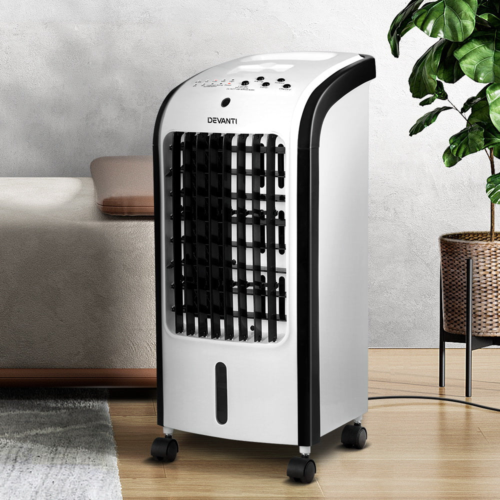 Devanti Evaporative Air Cooler Conditioner 4L 8
