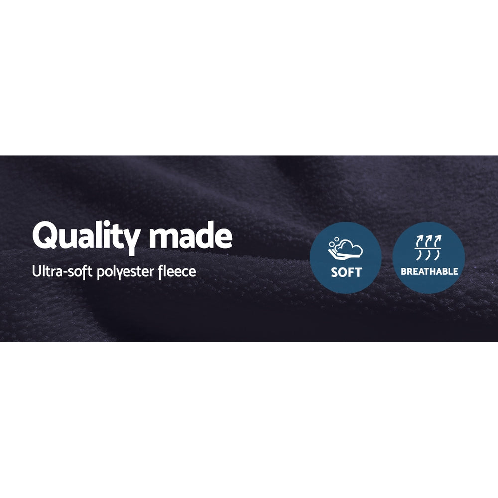 Giselle Electric Heated Blanket Car Truck Throw Rug Travel Camping 12V DC Aut 6