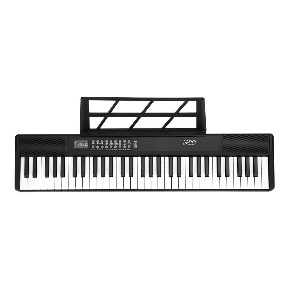 Alpha 61 Keys Foldable Electronic Piano Keyboard Digital Electric w/ Carry Bag 3