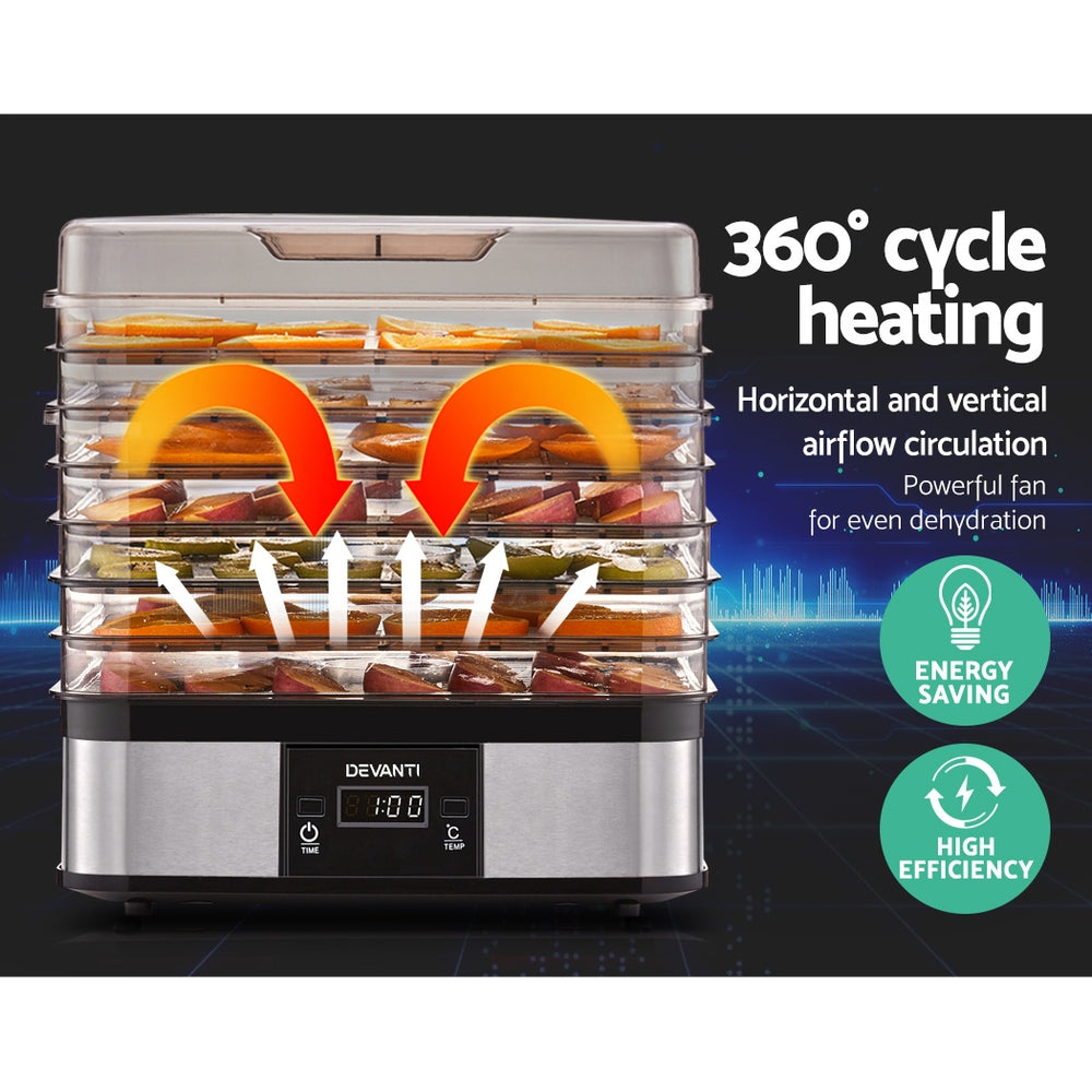 Devanti 7 Trays Food Dehydrator 4