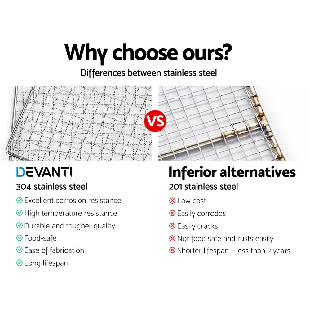 Devanti 6 Trays Food Dehydrator Stainless Steel Tray 5
