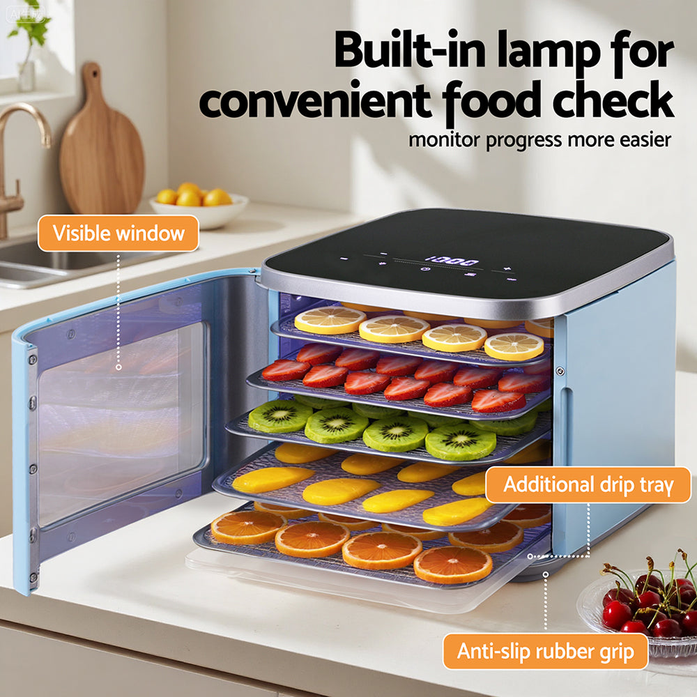 Devanti 5 Trays Food Dehydrator Mini Fruit Dryer 500W 5
